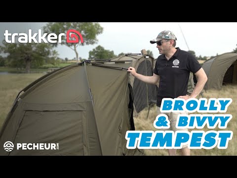 Les brolly et bivvy Trakker Tempest