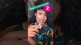 #msmomojenks How to trust yourself
