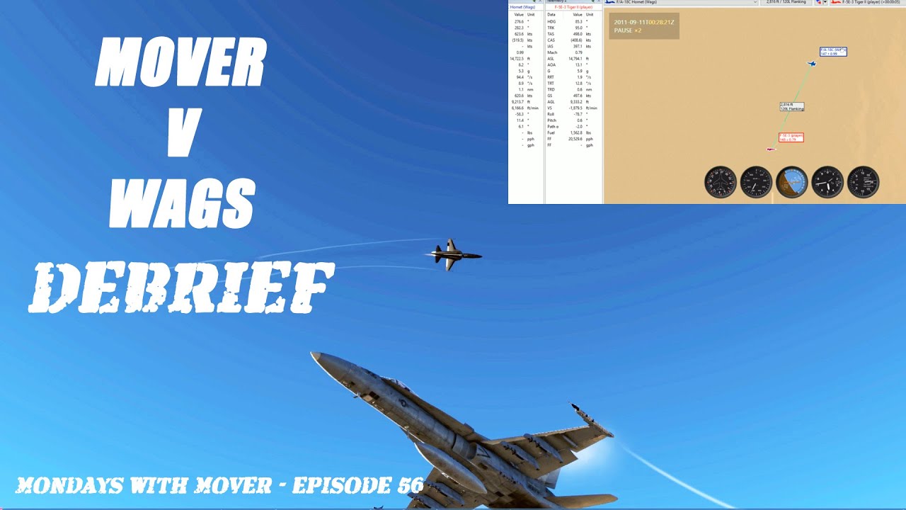 The Debrief! Fighter Pilot vs. Developer High Aspect BFM DCS Flight (F-5 vs F|A-18) The Debrief! Fighter Pilot vs. Developer High Aspect BFM DCS Flight (F-5 vs F|A-18)