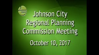 Johnson City Regional Planning Commission 10-10-2017