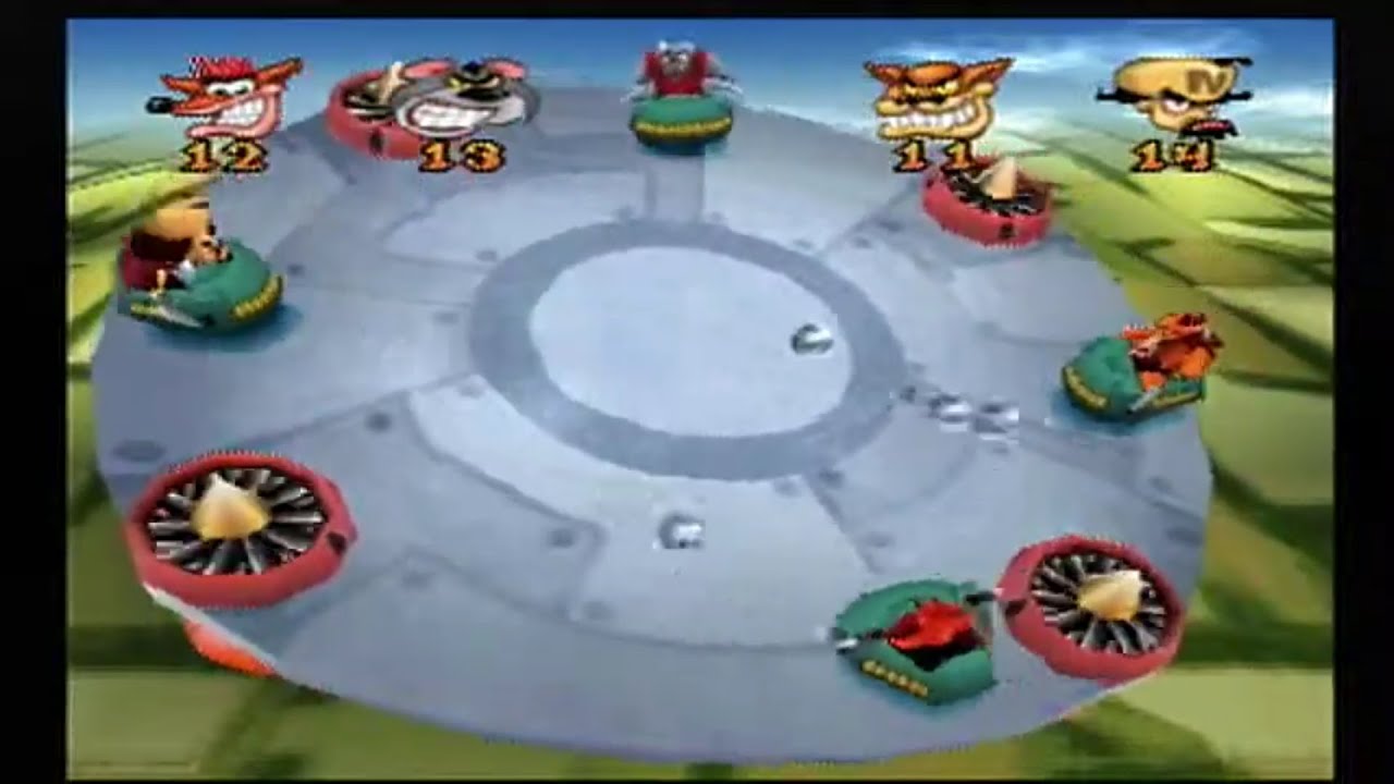 Crash Bash Sky Balls Gold Relic YouTube