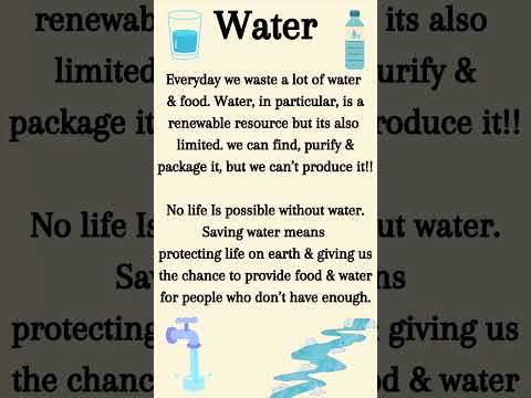 Importance Of Water