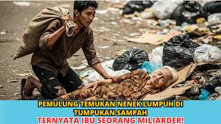 PEMULUNG MUDA TEMUKAN NENEK LUMPUH DI TUMPUKAN SAMPAH… Tak Disangka Ibunya Pengusaha Miliarder!