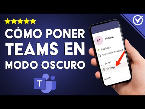 ¿Cómo poner TEAMS en modo oscuro para trabajar mejor de noche?