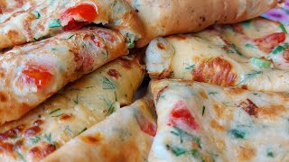 Овощные блины с зеленью. Вкуснятина быстро и очень просто.