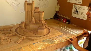 Real Extendable Castle (Game of Thrones castle) Blender Illusion