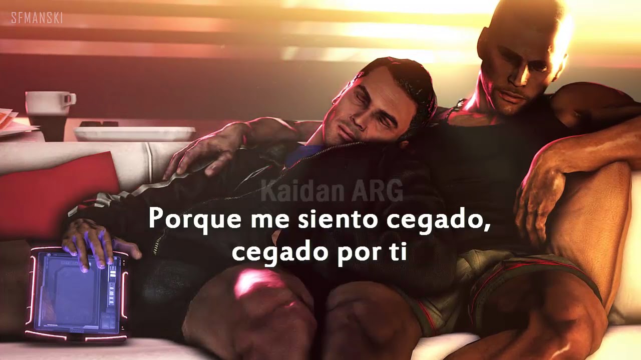 Mass Effect 3 Kaidan Alenko Y Shepard - Blinded (Sub Español)