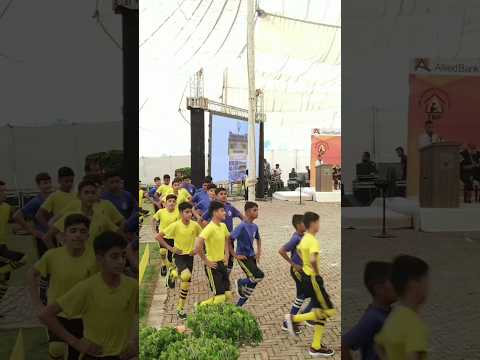 PT Boys Coming To Assembly Area Best Entry Tnf Akhuwat Boarding School Faisalabad