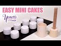 How to Make EASY MINI CAKES Tutorial | Yeners Cake Tips by Serdar Yener from Yeners Way
