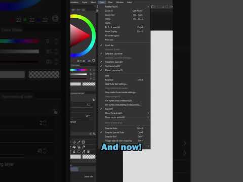 [ASMR] Symmetry Tool Tutorial in Clip Studio! #shorts