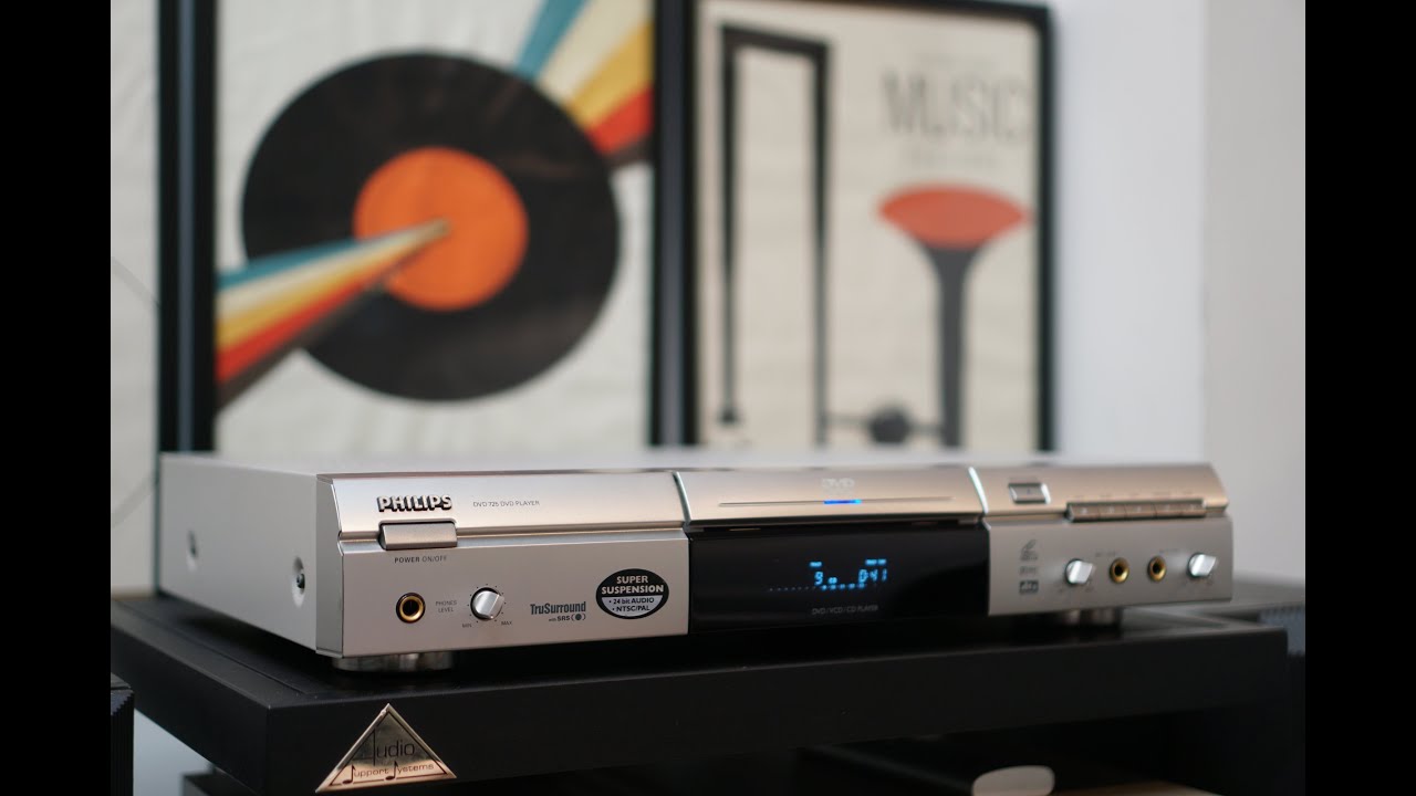 Philips DVD-725 CD/DVD Player - YouTube