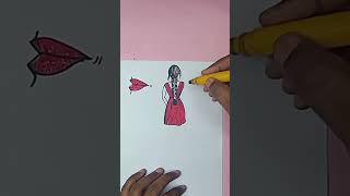 Drawing tutorial step by step/Easy drawing/Drawing for beginners/Shorts