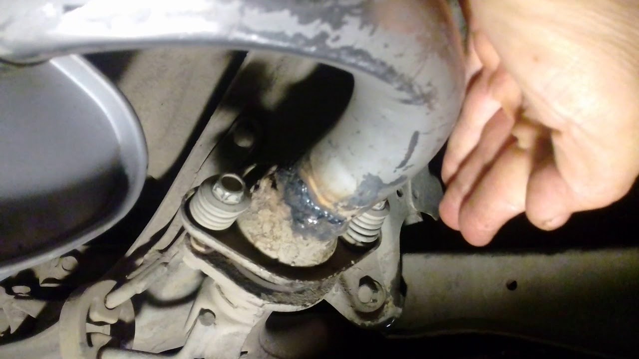 Замена выхлопной банки - YouTube