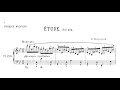 Felix Dreyschock - Etude in g minor