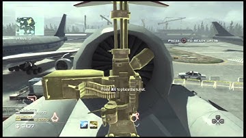 How to Get On top Of The Terminal Air Plane In Mw3 2013