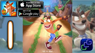 CRASH Bandicoot: On the Run! Android iOS Walkthrough - Gameplay Part 1 - Nitro Sorporilla screenshot 5