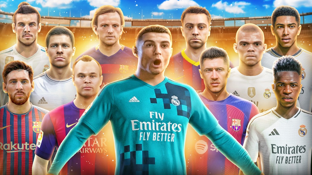 ZAGRAŁEM KAŻDE EL CLASICO!