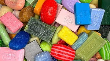 Soap box. Cutting different soap. Asmr soap (no talking)