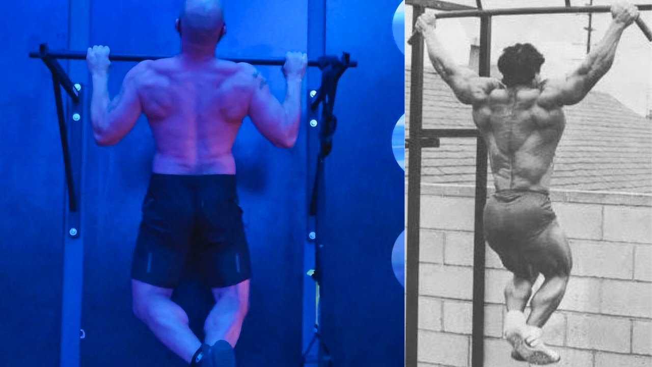 Trying  Franco Columbu Chin Ups For The First Time