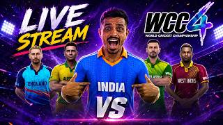 PLAYING VS EVERY NATION in new update World Cricket championship 4 - wcc4 Live stream screenshot 3