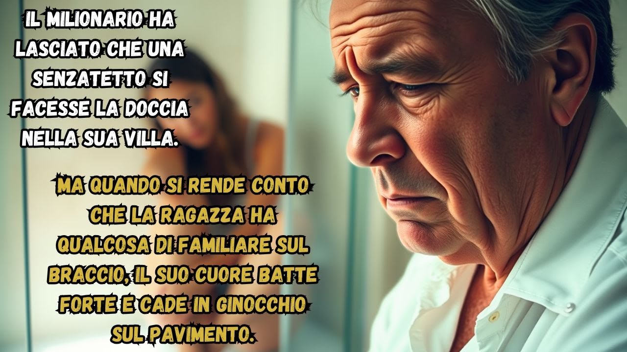 Il milionario lascia che una senzatetto faccia la doccia in casa sua ...