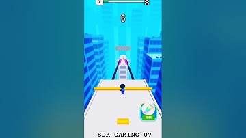 Roof Rails Levels 2- Satisfy Game All Levels Gameplay Android iOS Voodoo #gaming #androidgaming