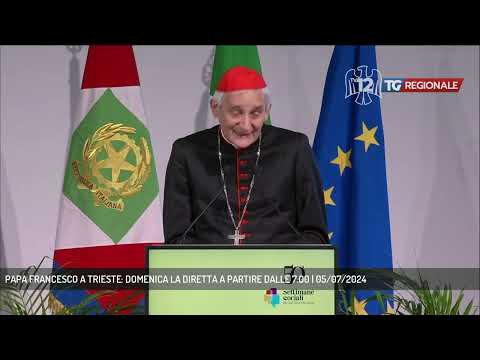 PAPA FRANCESCO A TRIESTE: DOMENICA LA DIRETTA A PARTIRE DALLE 7.00 | 05/07/2024