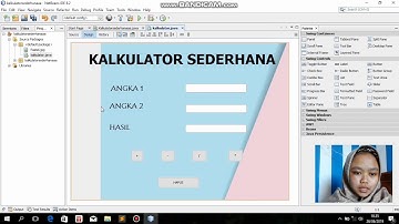 Tutorial || Membuat Kalkulator Sederhana Menggunakan Java Netbeans