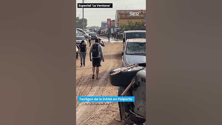 Vecinos de Paiporta cuentan los daños provocados por la DANA