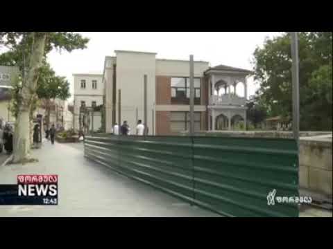 გიგა შუშანია - ქუთაისის კულტურული მემკვიდრეობის ზონაში ფარდულის მშენებლობის პროტესტი(2)