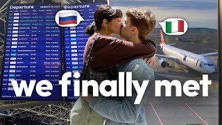 meeting my boyfriend for the first time | long-distance relationship story
