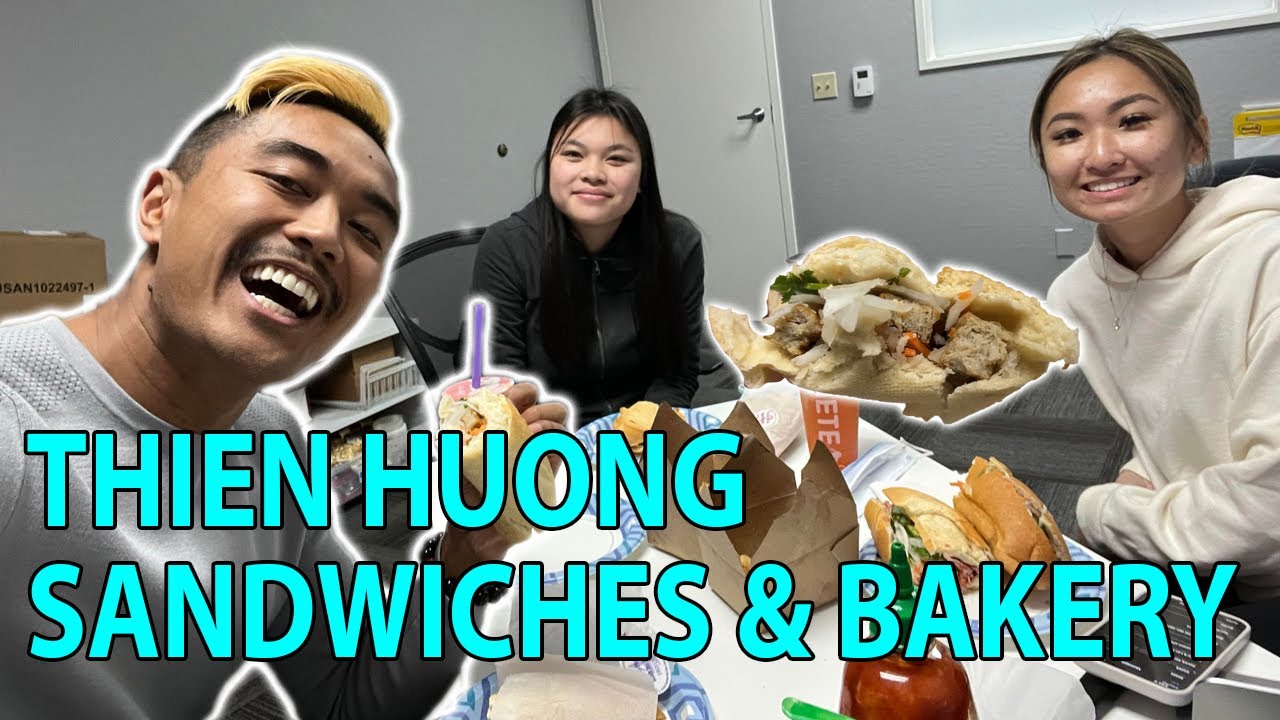 Thien Huong Sandwiches & Bakery in San Jose - YouTube