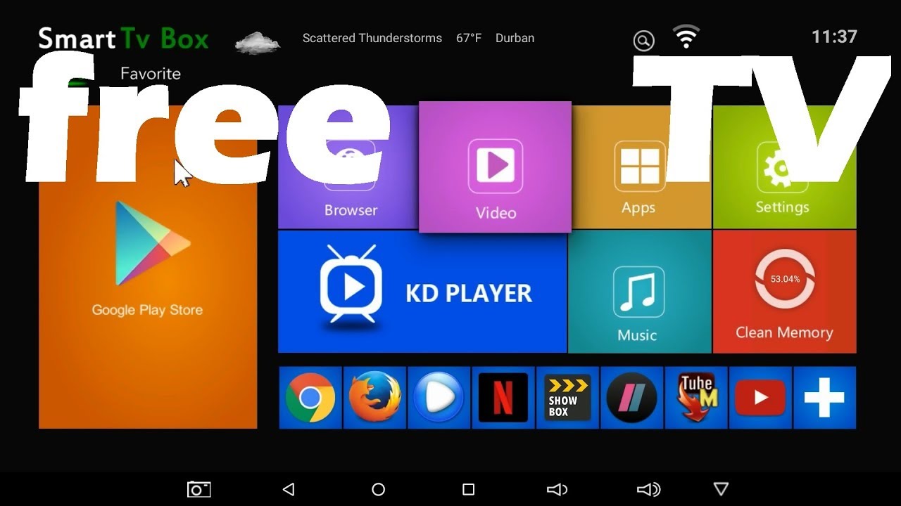 android tv box apps download