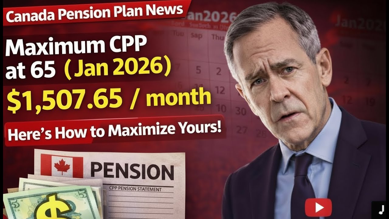 $1,507.65/Month: What Every Canadian 65+ Needs to Know About CPP 2026