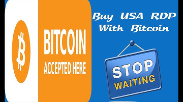 Buy USA RDP With Bitcoin