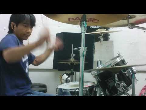 吉川晃司　サヨナラは8月のララバイ　drum cover ver.2