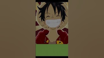Luffy - One Piece | Minecraft Pixel Art #shorts