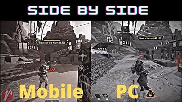 Apex Legends Mobile vs PC All Legends Comparison Side by Side