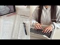 exam vlog⌇10時間勉強した大学生の1日⌇中間試験勉強に追われる休日😵💫♡⌇早起きして勉強する