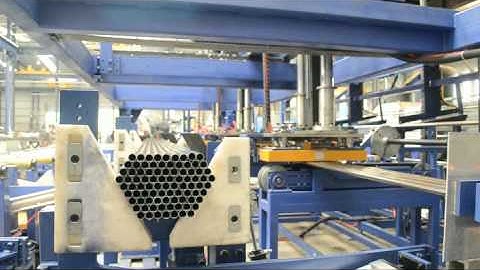 Steel tube bundler for hexagon and square bundle making