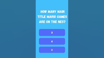 Nintendo Gaming Quiz - Test Your Knowledge of Gaming History