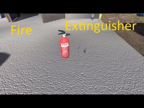 Where To Put Fire Extinguisher In My Summer Car