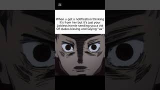 “Bro became gay”#shorts #anime #fyp #jujustukaisen #memes #viral #trending #itadori #yuji “Bro became gay”#shorts #anime #fyp #jujustukaisen #memes #viral #trending #itadori #yuji