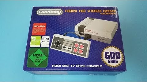 Mini HDMI NES Clone Console Unboxing & Review