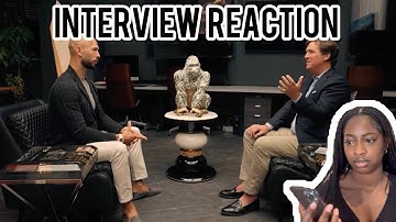 Andrew Tate interview by Tucker Carlson| Reaction!! *audio*