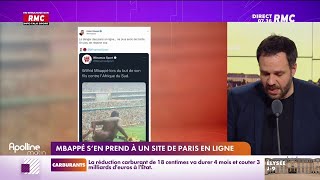 Kylian Mbappé s'en prend à un site de paris en ligne
