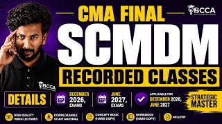 CMA FINAL \\ SCM RECORDED CLASSES Dec 26 & June 27DETAILS screenshot 5