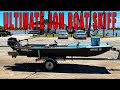 *Mind Blowing* Turning a Jon Boat Into a Shallow Water Poling Skiff
