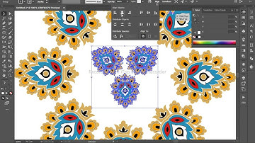 Textile Pattern Design Tutorial (Illustrator)
