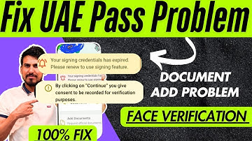 Solved UAE Pass face verification problem | Fix UAE pass Problem step by step #fixuaepass
